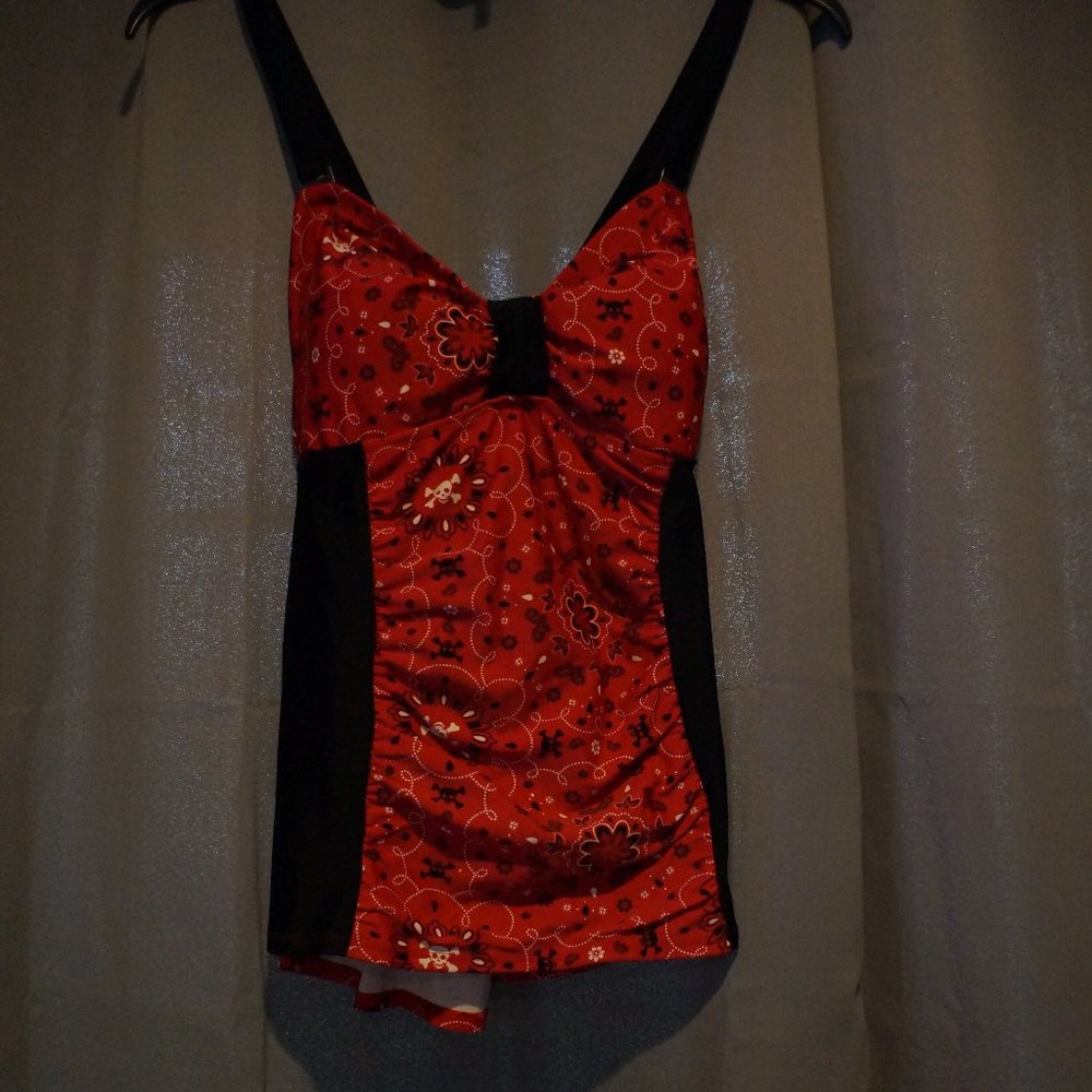 Torrid Retro Chic Swim Suit Top